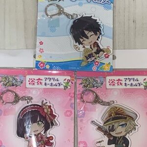 Anime Wizard The Black Cat (3) acrylic keychains